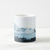 BERGDECKE MIT SCHNEEFOTOGRAFIE KAFFEETASSE (Mittel)