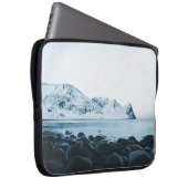 BERGDECKE MIT SCHNEEFOTOGRAFIE LAPTOPSCHUTZHÜLLE (Vorne Rechts)
