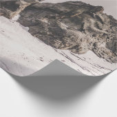 BERGDECKUNG DURCH SCHNEE GESCHENKPAPIER (Ecke)