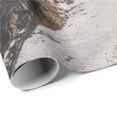 BERGDECKUNG DURCH SCHNEE GESCHENKPAPIER (Rolleneckpunkt)