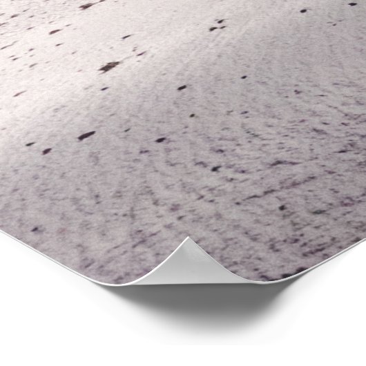 BERGDECKUNG DURCH SCHNEE POSTER (Ecke)