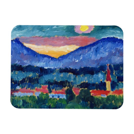 Bergdorf, 1910 magnet (Horizontal)