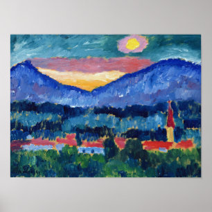 Bergdorf, 1910 poster