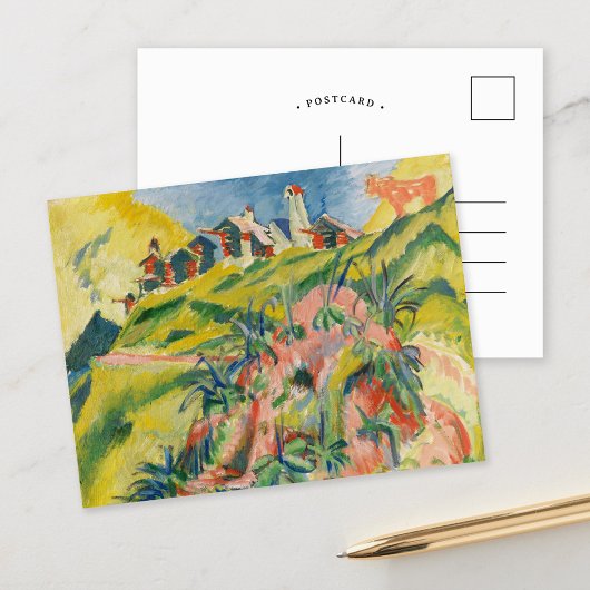 Bergdorf | Ernst Ludwig Kirchner Postkarte