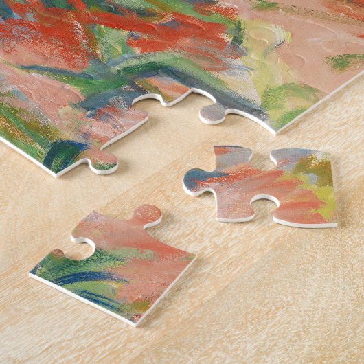 Bergdorf | Ernst Ludwig Kirchner Puzzle (Seite)