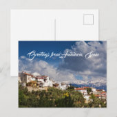 Bergdorf in Spanien Postkarte (Vorne/Hinten)