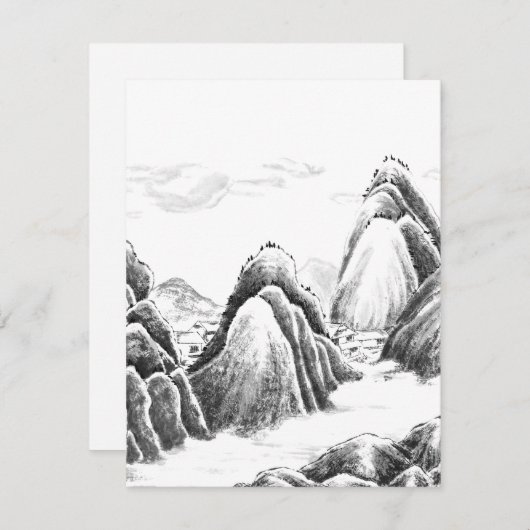 Bergdorf - Tinte (Vorne/Hinten)