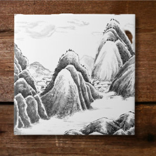 Bergdorf - Tinte Fliese