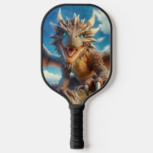 Bergdrache Pickleball Schläger (Vorderseite)