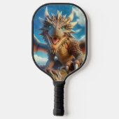 Bergdrache Pickleball Schläger (Rückseite)