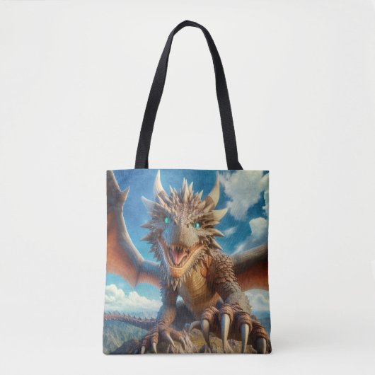 Bergdrache Tasche (Vorderseite)