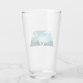 Bergdreiecke Glas (Rückseite)