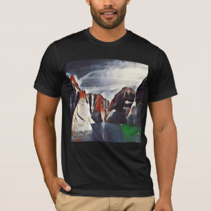 BERGE ABSTRAKTE NATURSCHUTZ T-Shirt