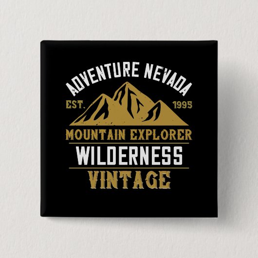 Berge - Adventure Nevada Button (Vorderseite)