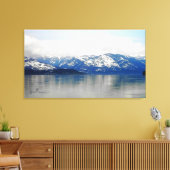 Berge am Meer Leinwanddruck (Insitu (Wohnzimmer))