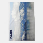 Berge am See Küchentuch (Vertikal)