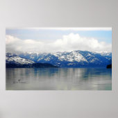 Berge am See Poster (Vorne)