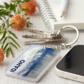 Berge am See Schlüsselanhänger (Vorderseite rechts)