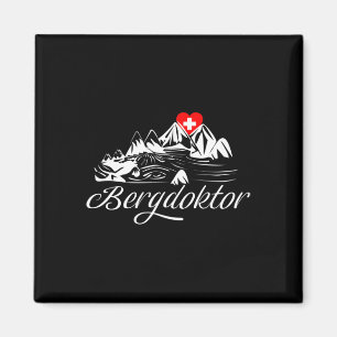 Berge Ärzte Berge Alpen Alp Skifahren Magnet