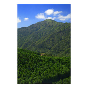 Berge auf den Azoren Fotodruck