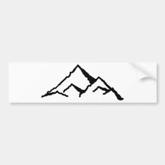 Berge Autoaufkleber