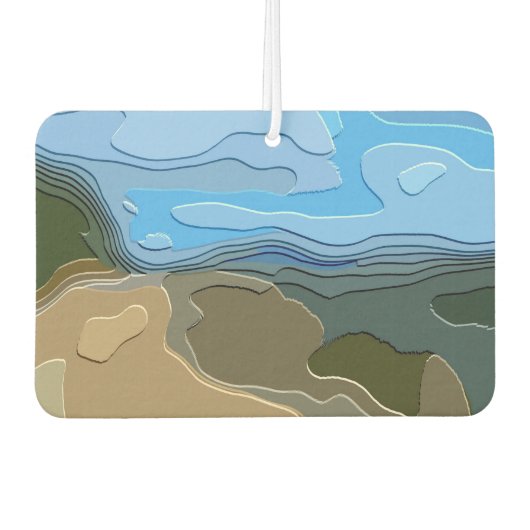 BERGE AUTOLUFTERFRISCHER (Vorderseite)