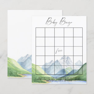 Berge - Baby-Bingo-Spiel