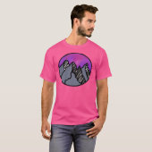 Berge) Baseballschlamm T-Shirt (Vorne ganz)