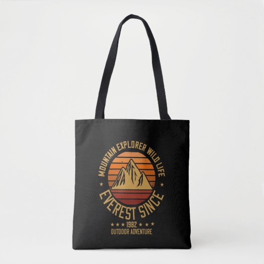 Berge - Berge Explorer - Wildtiere seit 1982 Tasche (Vorderseite)