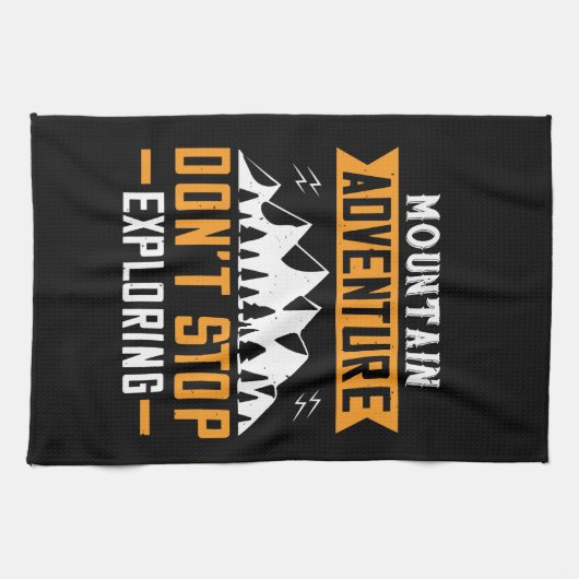 Berge - Bergerlebnis Geschirrtuch (Horizontal)