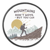 Berge bewegen sich nicht, aber man kann eishockey puck (Vorderseite)