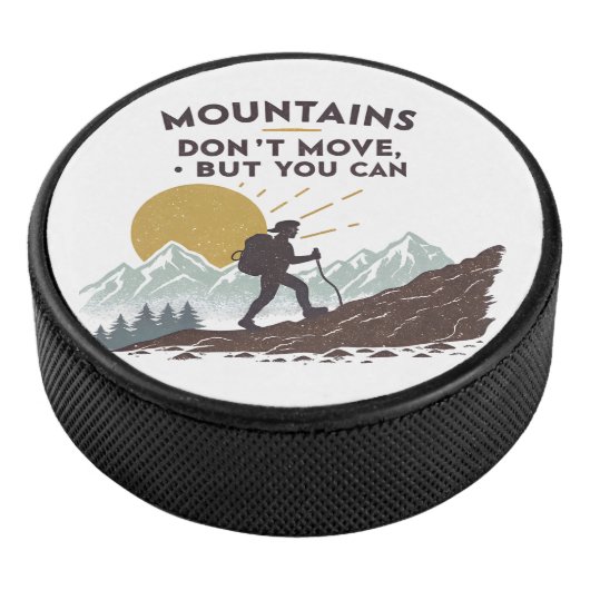 Berge bewegen sich nicht, aber man kann eishockey puck (3/4)