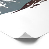 Berge bewegen sich nicht, aber man kann poster (Ecke)