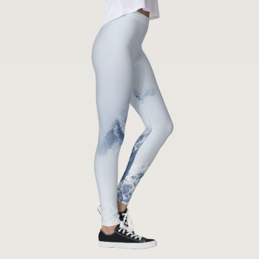 Berge bewölkt leggings (Rechts)