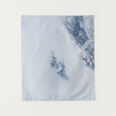 Berge bewölkt wandteppich (Vorderseite)