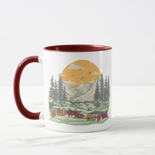 Berge BFTG Kaffee Tasse (Links)