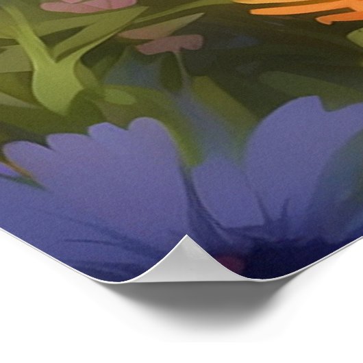 *~* Berge Blume Kätzchen 5:4 Kätzchen AP68 Poster (Ecke)