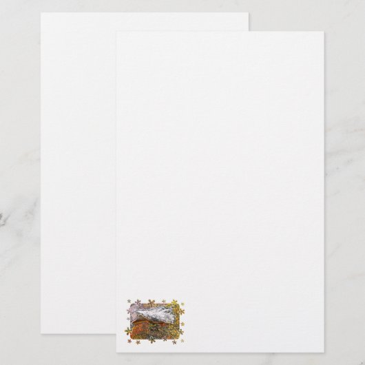 BERGE BRIEFPAPIER (Vorne/Hinten)