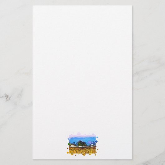 BERGE BRIEFPAPIER (Vorderseite)