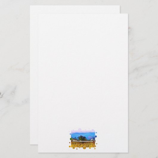 BERGE BRIEFPAPIER (Vorne/Hinten)