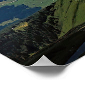 Berge der Schweiz Poster (Ecke)
