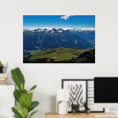 Berge der Schweiz Poster (Heimbüro)