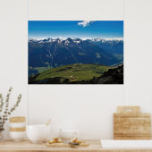 Berge der Schweiz Poster (Küche)