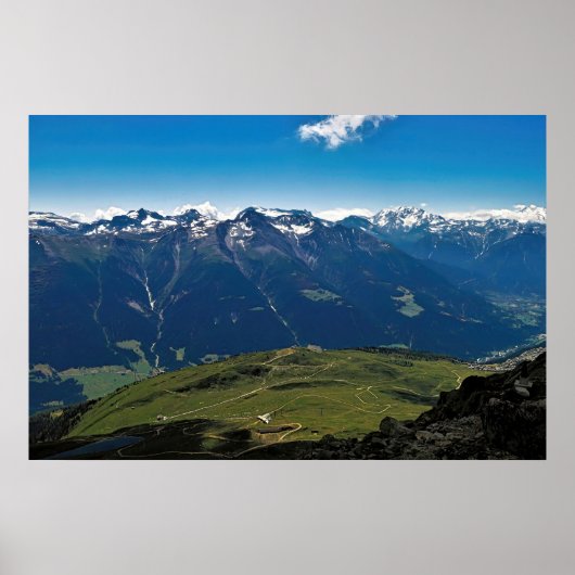 Berge der Schweiz Poster (Vorne)