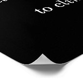 Berge der Wahrheit - Nietzsche Zitat - Kunstdruck Poster (Ecke)