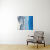 Berge, die aus Wolken hervorgehen Wandteppich (Beispiel (Horizontal))