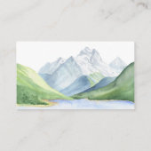 Berge - Dusche anzeigen Begleitkarte (Rückseite)