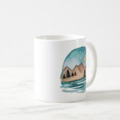 Berge entkommen unter den Sternen Kaffeetasse (VorderseiteRechts)
