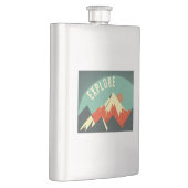 Berge erkunden flachmann (Rechts)