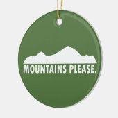 Berge gefallen keramikornament (Links)